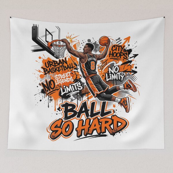 Item preview, Ball So Hard – Street Basketball designed and sold by khalidnasr.