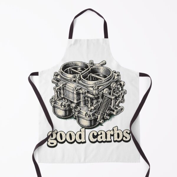 Item preview, Good Carbs Funny Carburetor Mechanic Shirt | Vintage Auto Parts | Classic Car Enthusiast Gift designed and sold by Velnoxar.