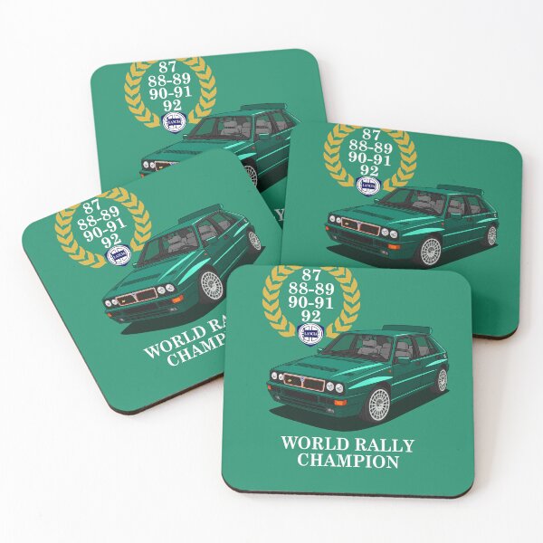 Item preview, Lancia Delta WRC Verde Derby white designed and sold by plozzatuning.