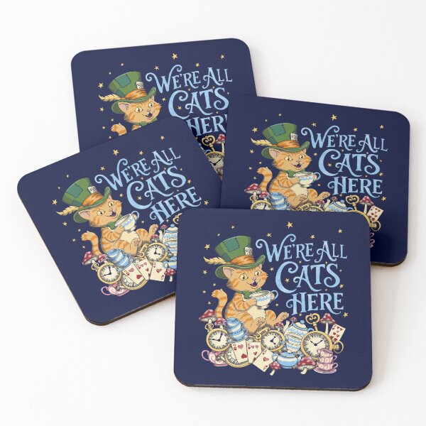 Item preview, We're All Cats Here designed and sold by loobsart.