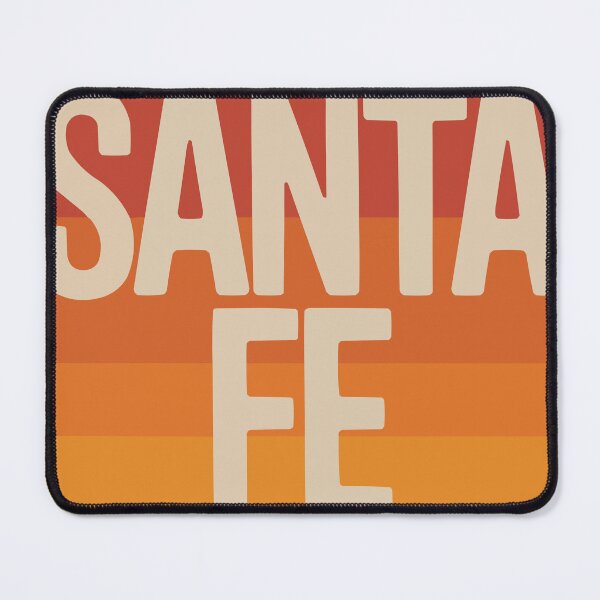 Item preview, Santa Fe, Modern Desert City Wall Art designed and sold by MarkedArtPrints.