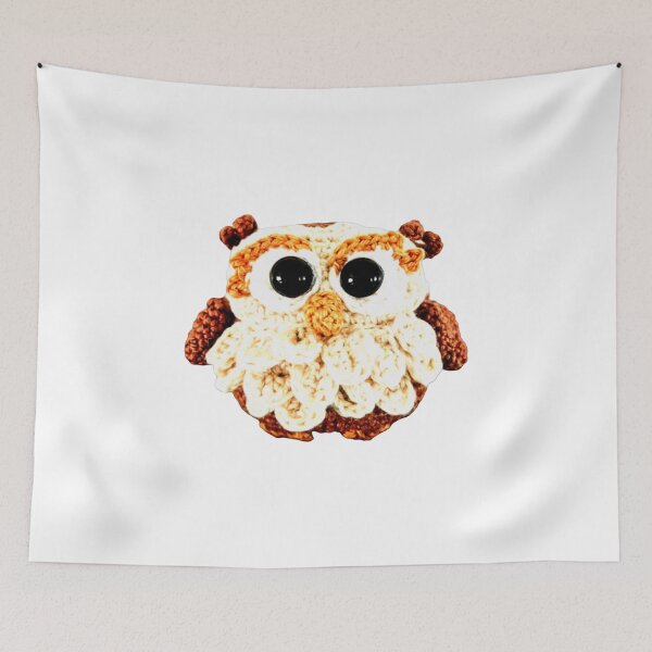 Item preview, Little Crochet Owl Friend designed and sold by Epicfunchart.