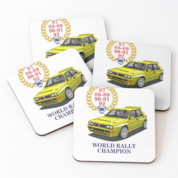 Item preview, Lancia Delta WRC Giallo Ginestra color designed and sold by plozzatuning.