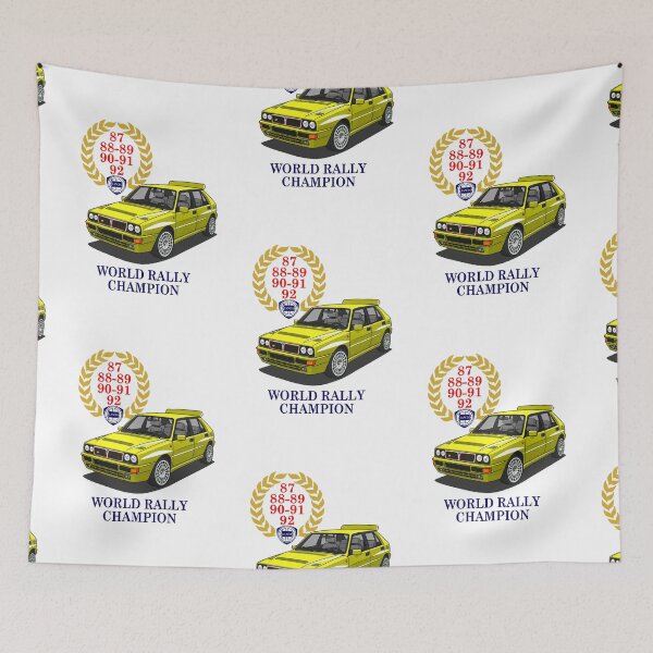 Item preview, Lancia Delta WRC Giallo Ginestra color designed and sold by plozzatuning.