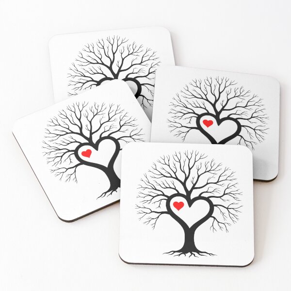 Item preview, Tree of Love Heart Silhouette designed and sold by Ginetta0815.