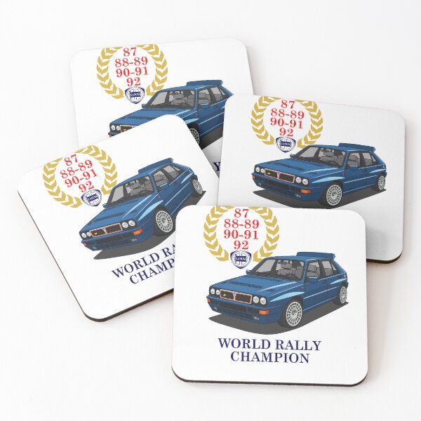 Item preview, Lancia Delta WRC Bleu Lagos color designed and sold by plozzatuning.
