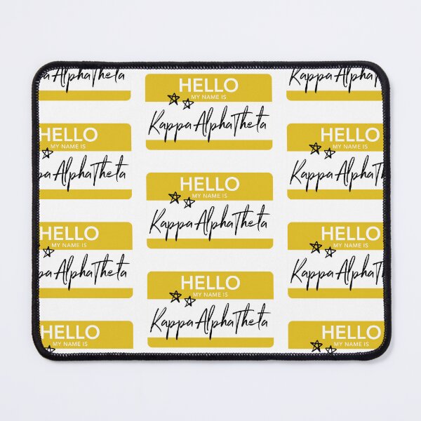 Item preview, Hello My Name Is Kappa Alpha Theta designed and sold by reaganlangston.