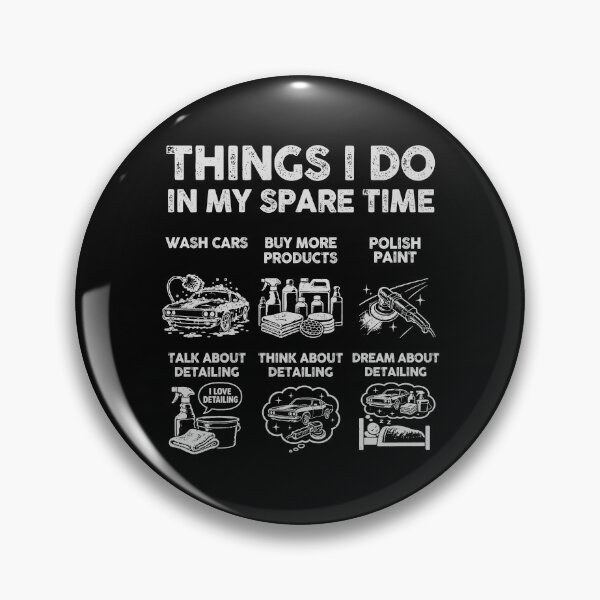 Item preview, Things I Do In My Spare Time Car Detailer Gift designed and sold by 365CarMods Official.