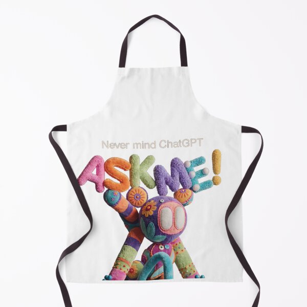 Item preview, Cute Colorful Puppet - Never Mind ChatGPT Ask Me designed and sold by zangess1.