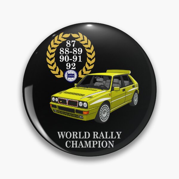 Item preview, Lancia Delta WRC Giallo Ginestra white designed and sold by plozzatuning.