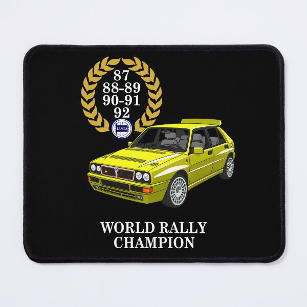 Item preview, Lancia Delta WRC Giallo Ginestra white designed and sold by plozzatuning.