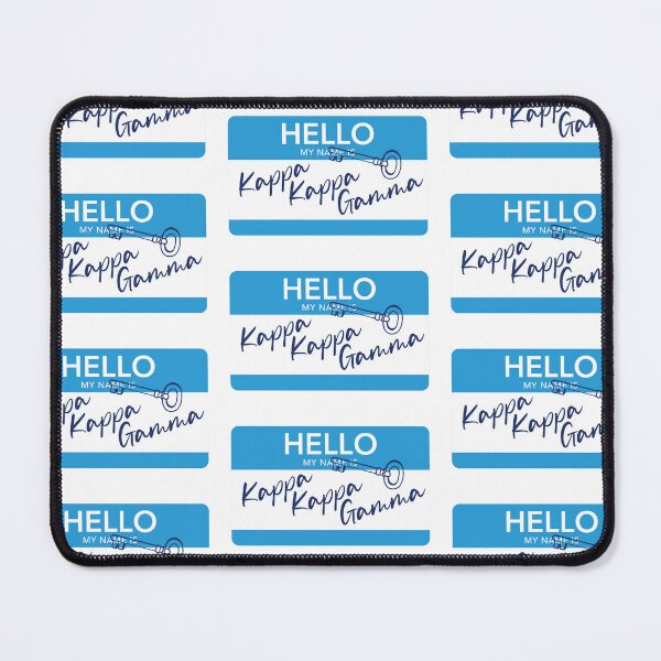 Item preview, Hello My Name Is Kappa Kappa Gamma designed and sold by reaganlangston.