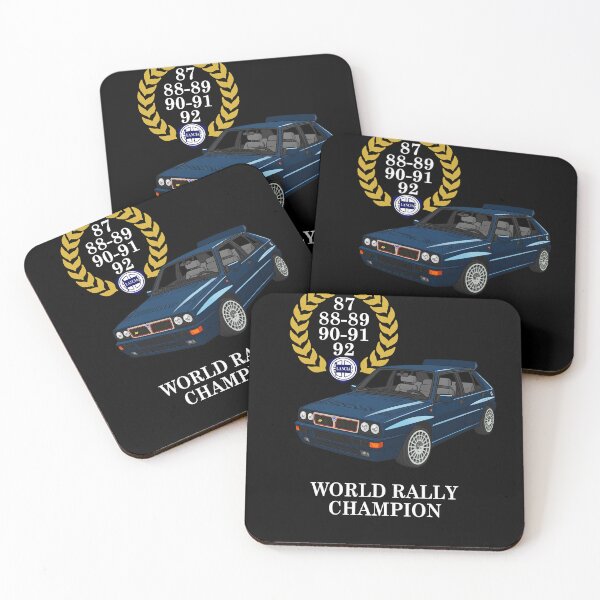 Item preview, Lancia Delta WRC Bleu Lord white designed and sold by plozzatuning.