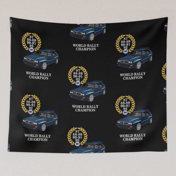 Item preview, Lancia Delta WRC Bleu Lord white designed and sold by plozzatuning.