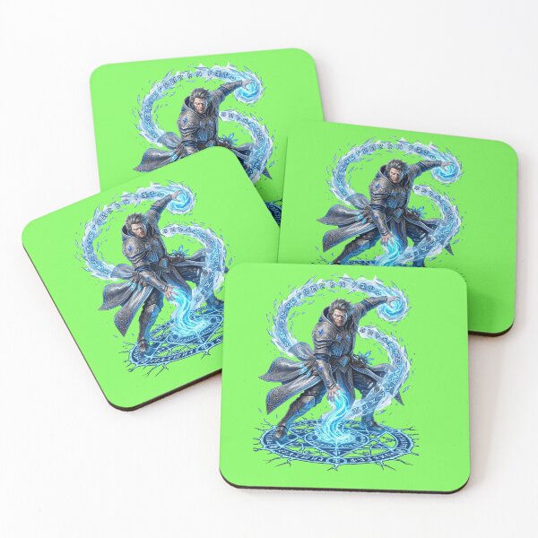 Item preview, Epic Ice Mage Sorcerer Casting Frost Magic Spell designed and sold by Utopian-Magic.