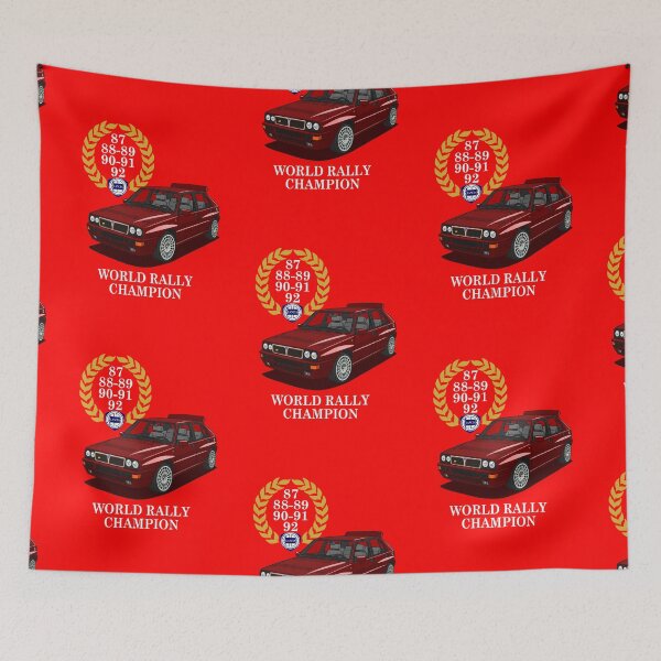 Item preview, Lancia Delta WRC Rosso Winner white designed and sold by plozzatuning.