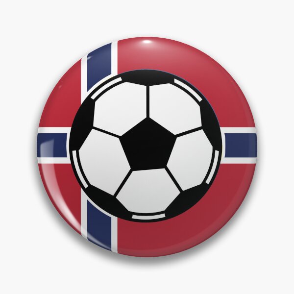 Item preview, Norway Norse Football Team Colors World Cup USA North America designed and sold by Rolographics1.
