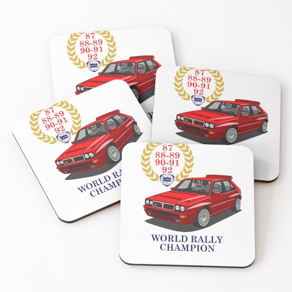 Item preview, Lancia Delta WRC Rosso Monza color designed and sold by plozzatuning.