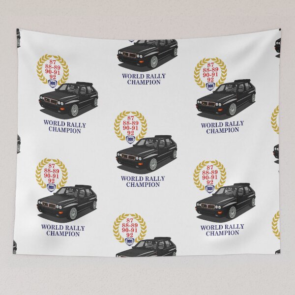 Item preview, Lancia Delta WRC Black Met color designed and sold by plozzatuning.