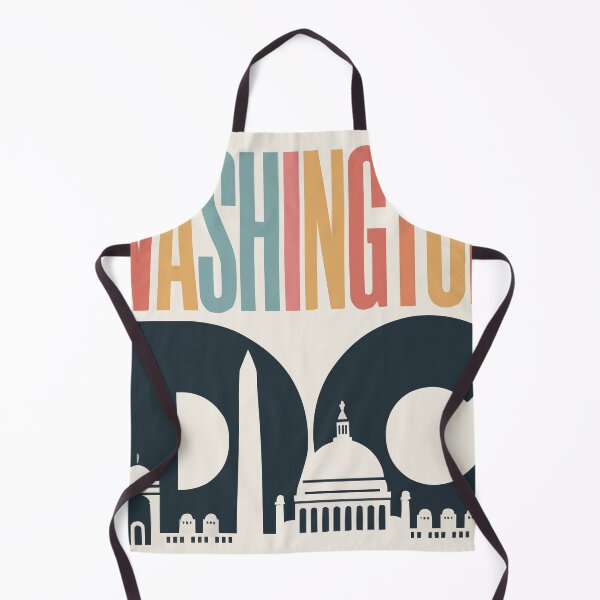 Item preview, Washington DC, Modern Capital City Wall Art designed and sold by MarkedArtPrints.