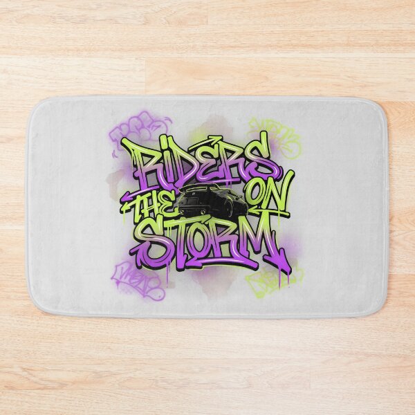 Item preview, Riders On The Storm Graffiti Tag Street Art Tuner designed and sold by Enea Kelo.