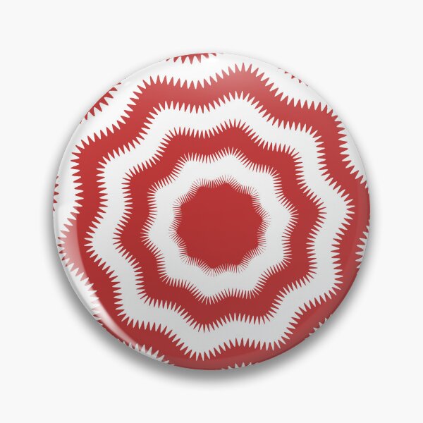 Item preview, Red Op Art Optical Illusion Pattern designed and sold by BigDigital.