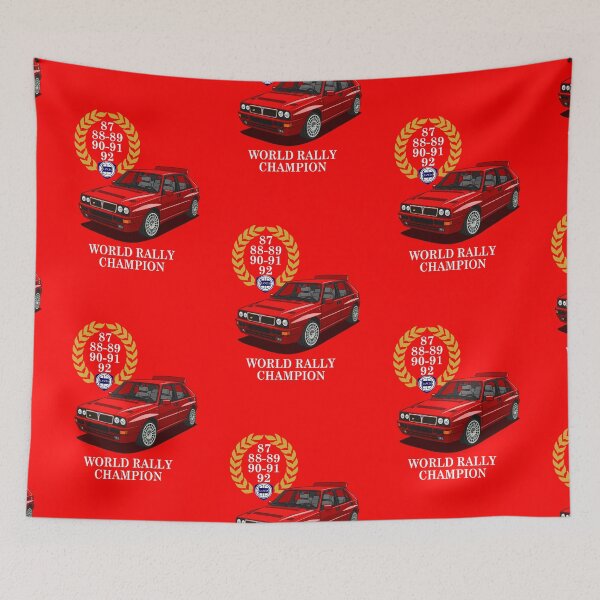 Item preview, Lancia Delta WRC Rosso Monza white designed and sold by plozzatuning.