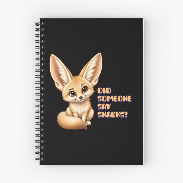 Item preview, Did Someone Say Snacks? Cute Fennec Fox Snack Lover designed and sold by tellia-kallisto.