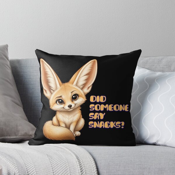 Item preview, Did Someone Say Snacks? Cute Fennec Fox Snack Lover designed and sold by tellia-kallisto.