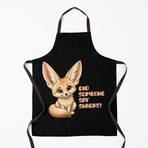 Item preview, Did Someone Say Snacks? Cute Fennec Fox Snack Lover designed and sold by tellia-kallisto.
