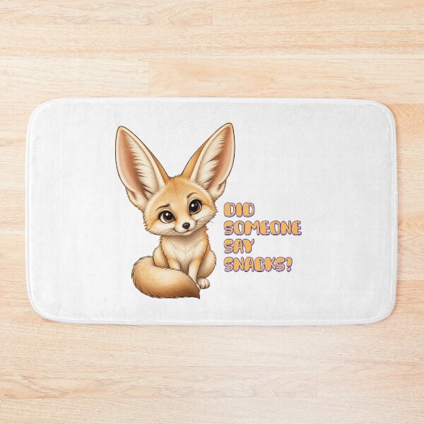 Item preview, Did Someone Say Snacks? Cute Fennec Fox Snack Lover designed and sold by tellia-kallisto.