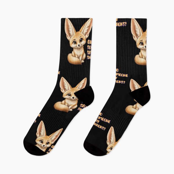 Item preview, Did Someone Say Snacks? Cute Fennec Fox Snack Lover designed and sold by tellia-kallisto.