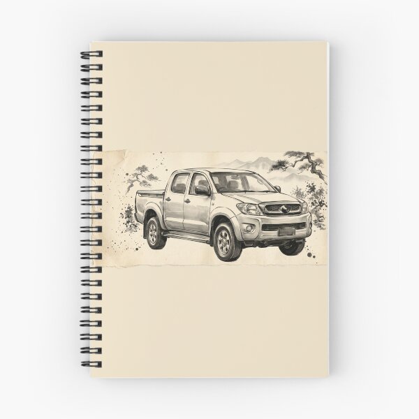 Item preview, Toyota Hilux Traditional Japanese Style Artwork Cutout designed and sold by Dimensionality.