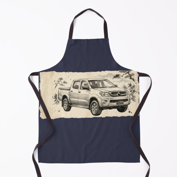 Item preview, Toyota Hilux Traditional Japanese Style Artwork Cutout designed and sold by Dimensionality.
