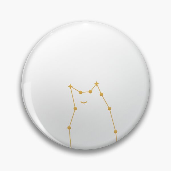 Item preview, Cat Constellation — Golden Stars Celestial Cat Lover Design designed and sold by Kaprishos.