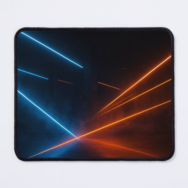 Item preview, Neon Laser 3D Geometric Lines Background designed and sold by TataTopShop.