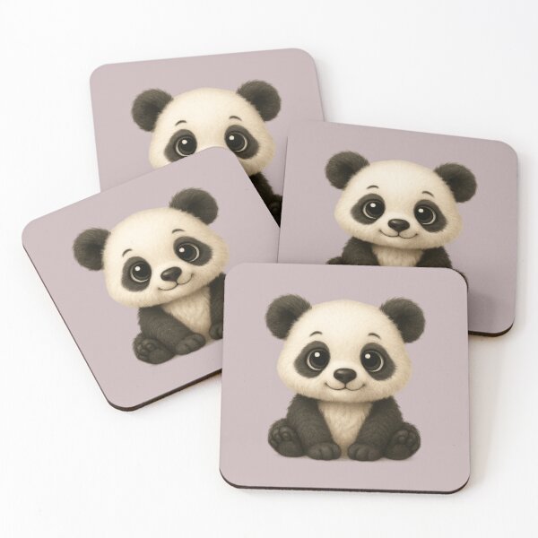 Item preview, Cute Baby Panda Kawaii Art Portrait designed and sold by cathygwen.