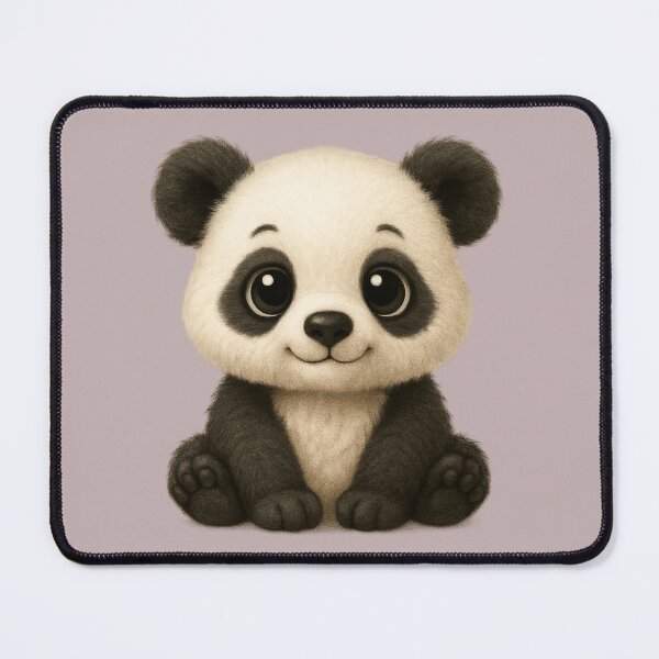 Item preview, Cute Baby Panda Kawaii Art Portrait designed and sold by cathygwen.