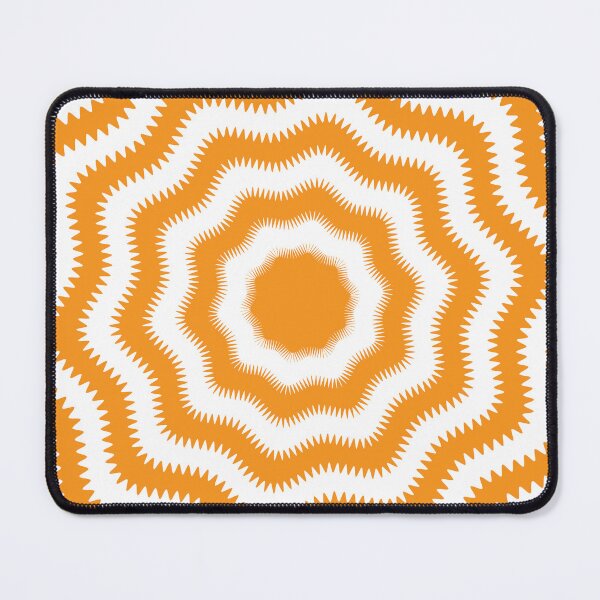 Item preview, Yellow Op Art Optical Illusion Pattern designed and sold by BigDigital.