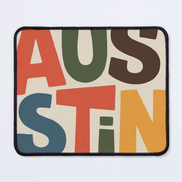 Item preview, Austin, Modern City Skyline Wall Art designed and sold by MarkedArtPrints.