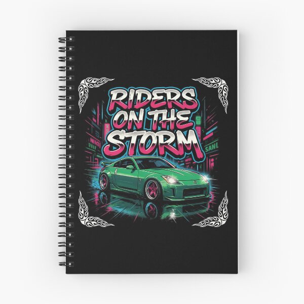 Item preview, Riders On The Storm Green Tuner Wet Street Racing designed and sold by Enea Kelo.