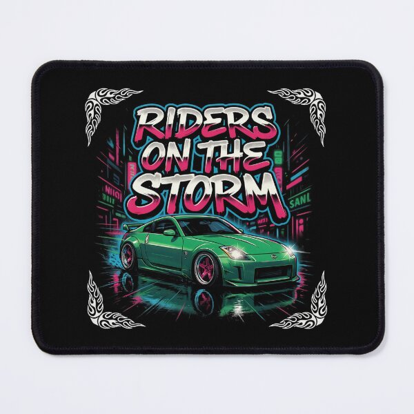 Item preview, Riders On The Storm Green Tuner Wet Street Racing designed and sold by Enea Kelo.