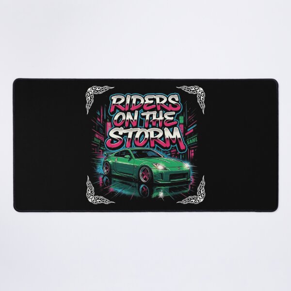 Item preview, Riders On The Storm Green Tuner Wet Street Racing designed and sold by Enea Kelo.