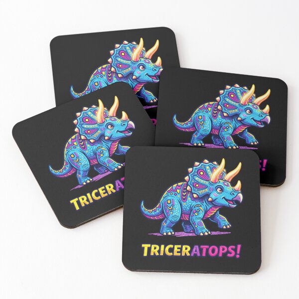 Item preview, Cute Triceratops Dinosaur Retro designed and sold by TeeARTHY.