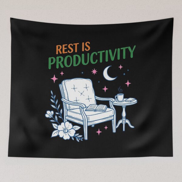 Item preview, Rest is Productivity designed and sold by abieran.