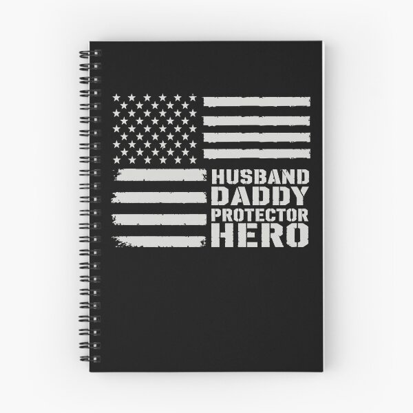 Item preview, Husband Daddy Protector Hero Fathers Day American Flag designed and sold by BornBorn.