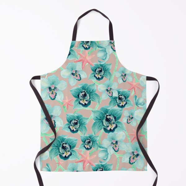 Item preview, Blue Orchids & Sea Stars - Dusty Rose designed and sold by Piret Victoria Ribas.