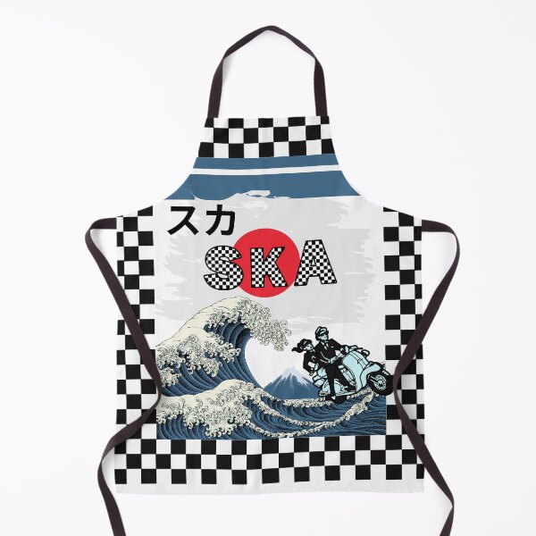 Item preview, Ska Japanese Style Great Wave of Kanagawa Skankfest  designed and sold by VinlandFashion.
