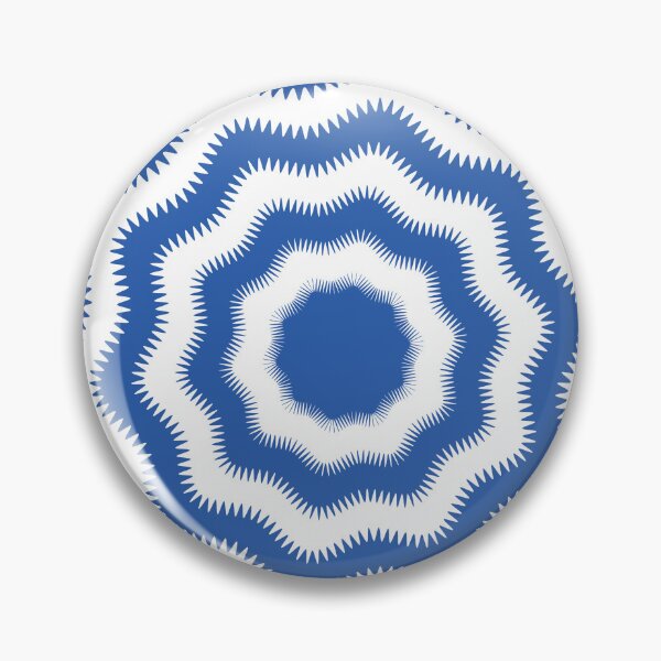 Item preview, Blue  Op Art Optical Illusion Pattern designed and sold by BigDigital.