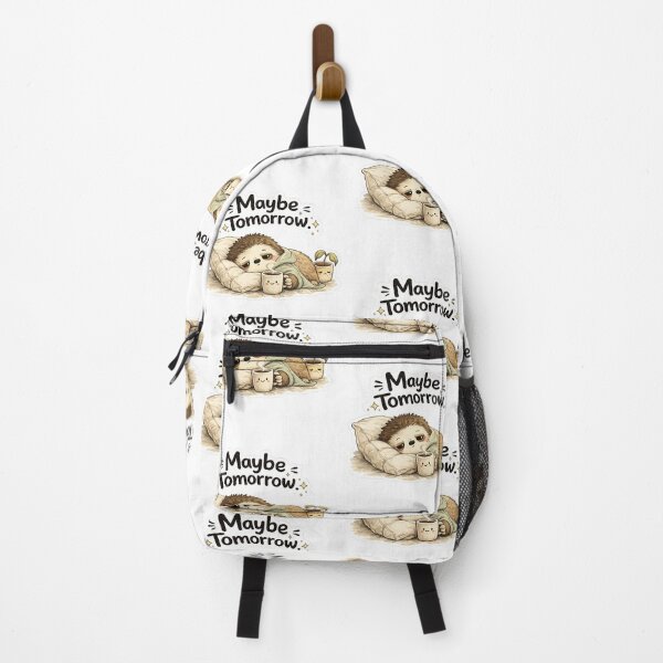 Item preview, Maybe Tomorrow Sloth Sticker | Cute Lazy Sloth Meme designed and sold by Doodle ⭐⭐⭐⭐⭐.